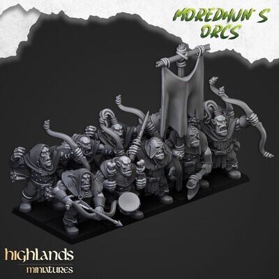 Orc Archers - Moredhun´s Orcs (pack 10 units)