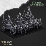 Ancient Skeletal Chariots - Eternal Dynasties  (pack 3 units)