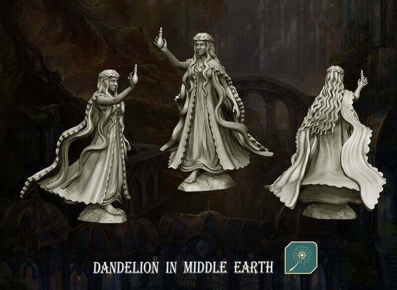 Golden Wood Elven Lady