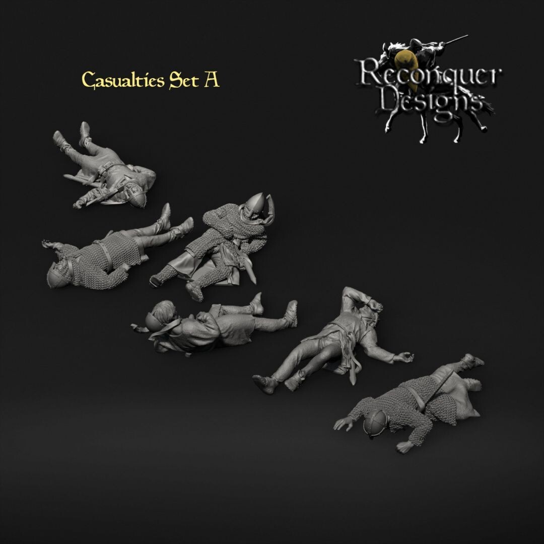 Casualties Set A - pack 6 units