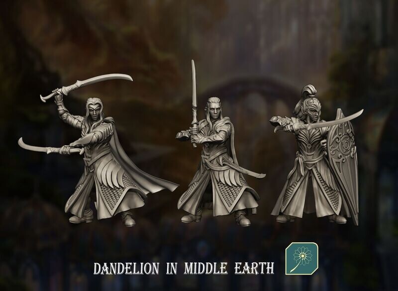 Elf warden brothers (pak 3 units)