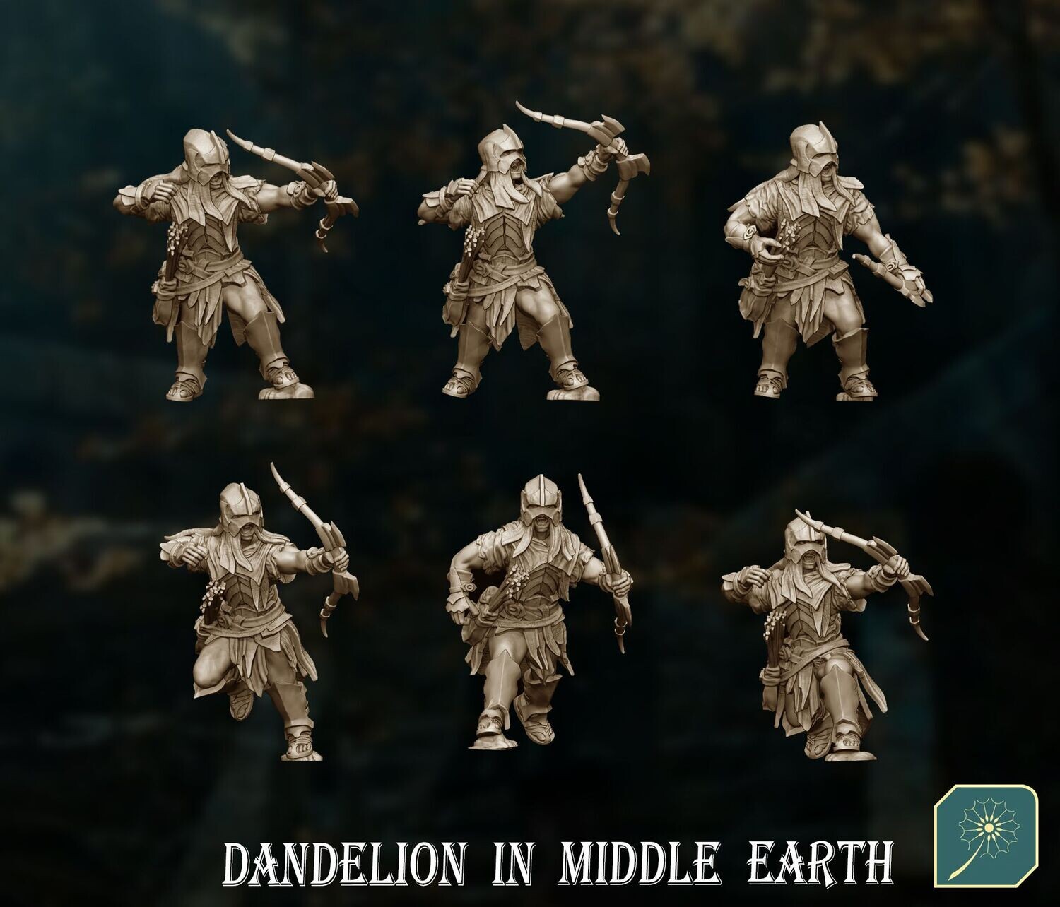 Half Orcs - Bowmen (pack 6 units)