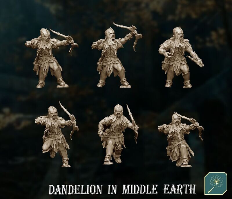 Half Orcs - Bowmen (pack 6 units)
