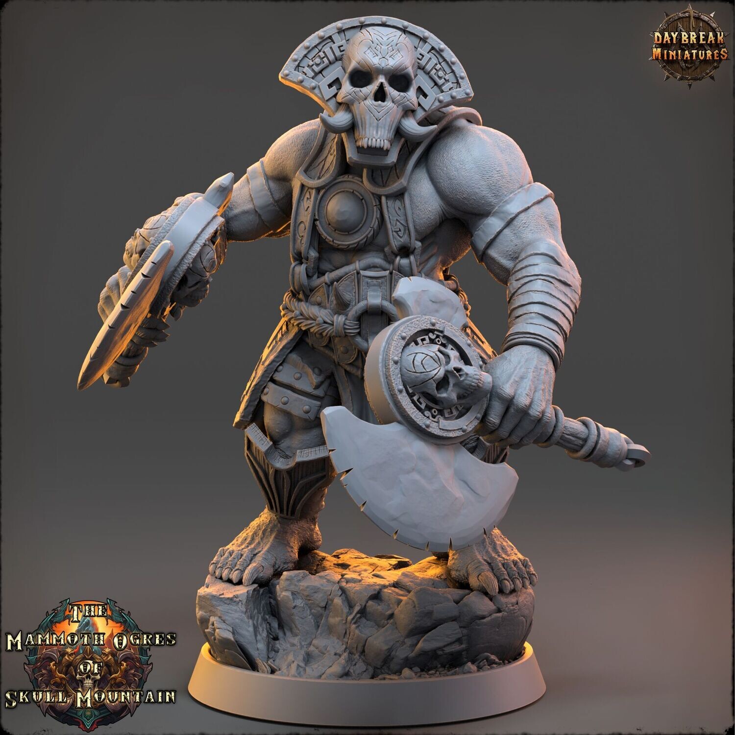 Doblar Grakk - " The Mammoth Ogres of Skull Mountain"