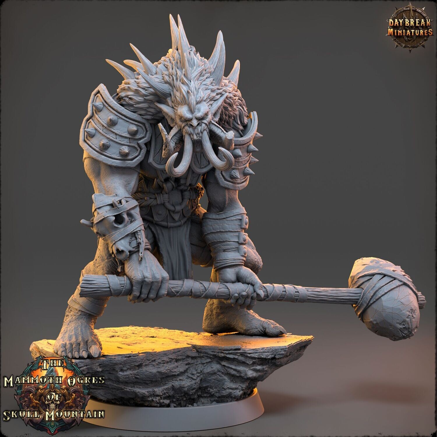 Jolan Frak - " The Mammoth Ogres of Skull Mountain"