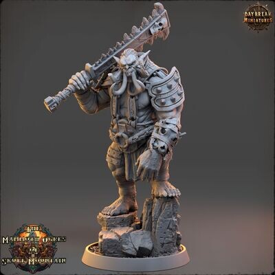 Lieutenant Mitrog - " The Mammoth Ogres of Skull Mountain"