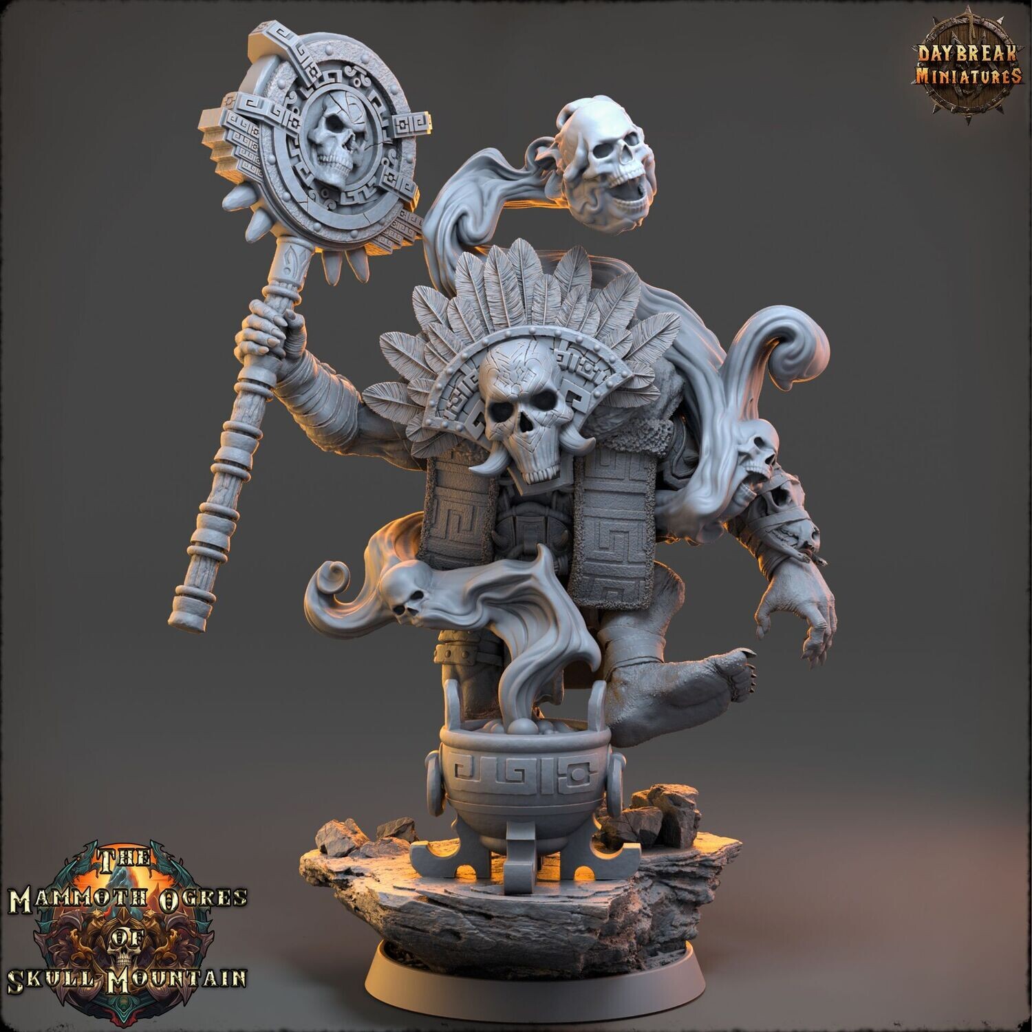 Skull Summoner Paktas Blox - " The Mammoth Ogres of Skull Mountain"