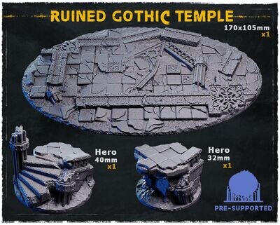 Ruined Gothic Temple