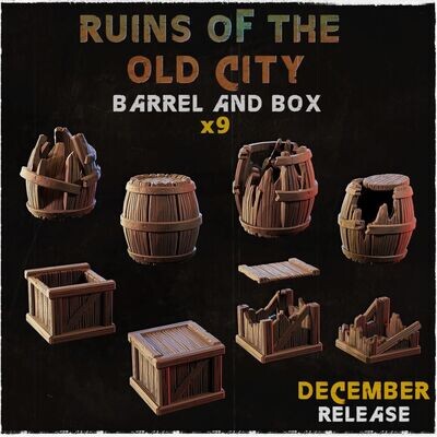 Ruins of the old city - Barrel & Box-Basing Bits (8 bits)