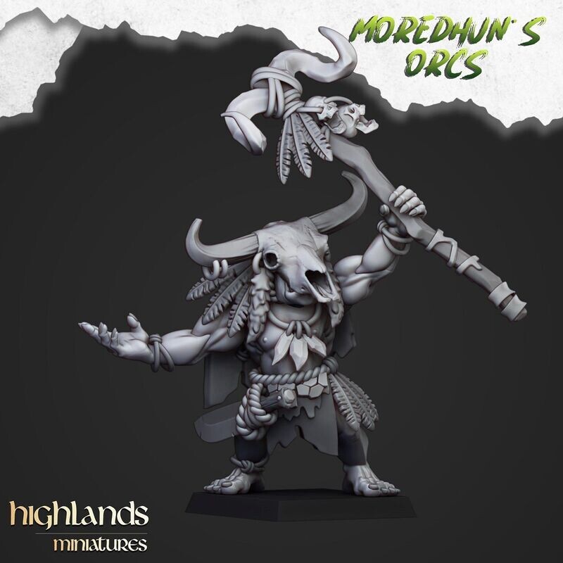 Cave Orc Shaman - Moredhun´s Orcs