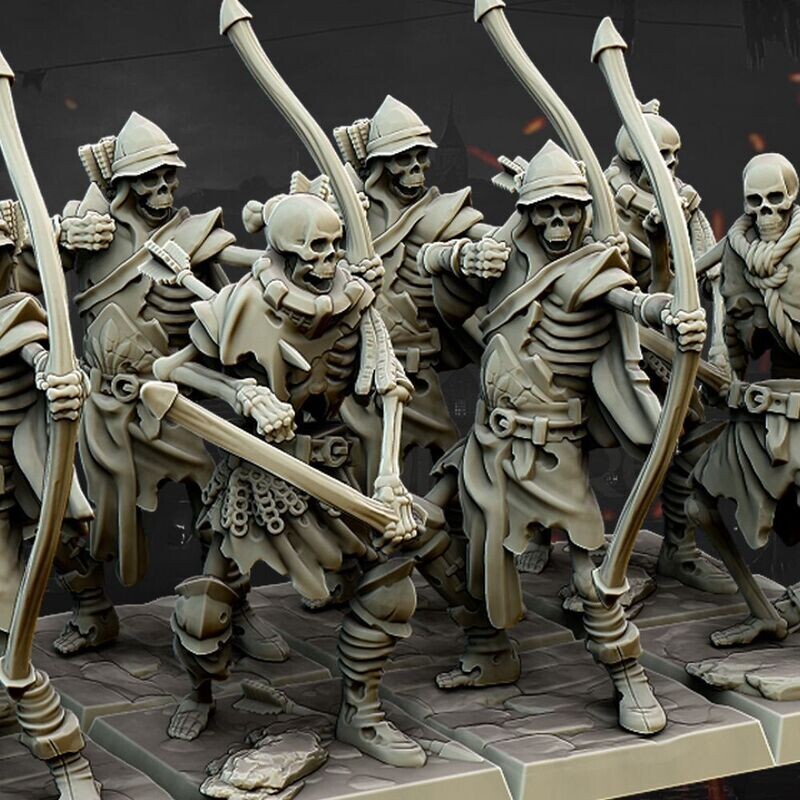 Transilvanya Undead Archers (pack 10 ud )