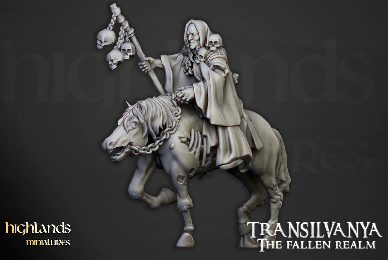 The Necromancers on horse