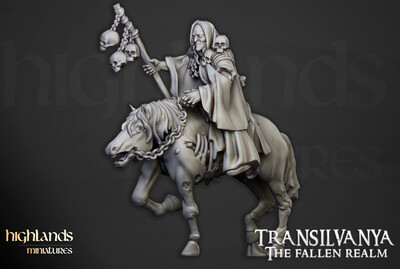 The Necromancers on horse