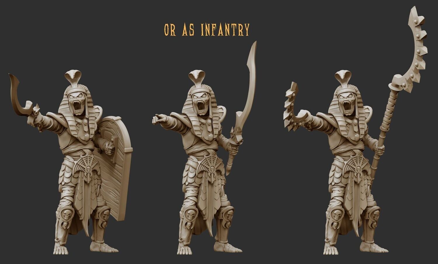 Pharaoh Mummy - Pharaohs Legacy Undead Army