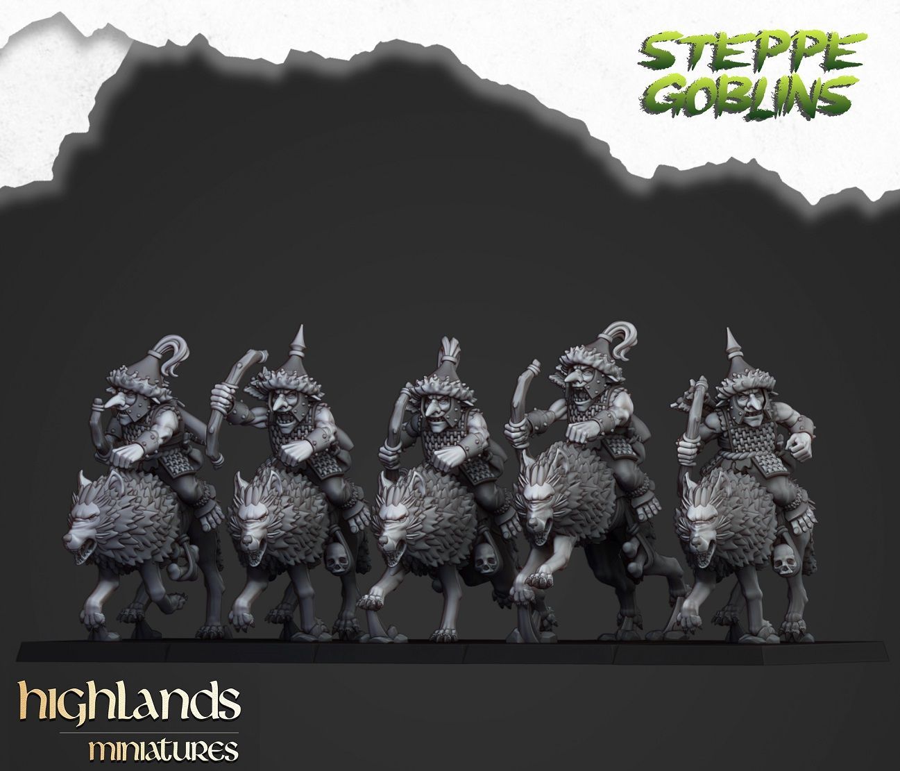 Mounted Stepee Goblins (pack 5 units)