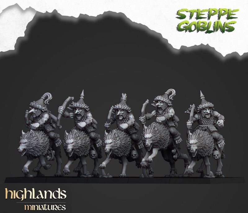 Mounted Stepee Goblins (pack 5 units)