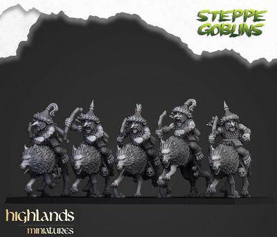 Mounted Stepee Goblins (pack 5 units)