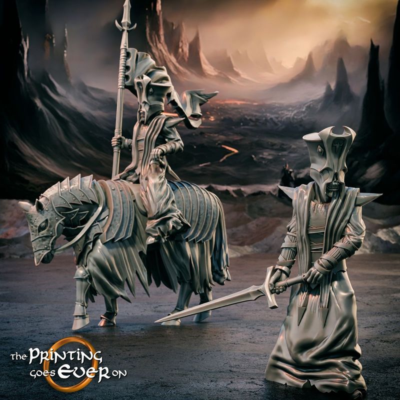 Chapter 40 - Gates of Evil - Herald-of-Saucar (foot and mounted)