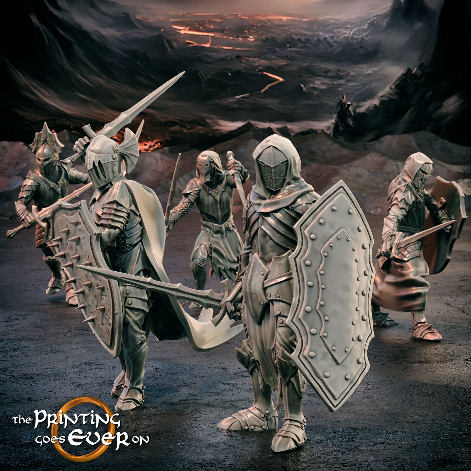 Chapter 40 - Gates of Evil - Shadow Knights on foot (pack 5 units)