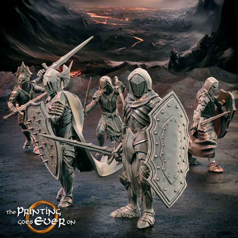 Chapter 40 - Gates of Evil - Shadow Knights on foot (pack 5 units)
