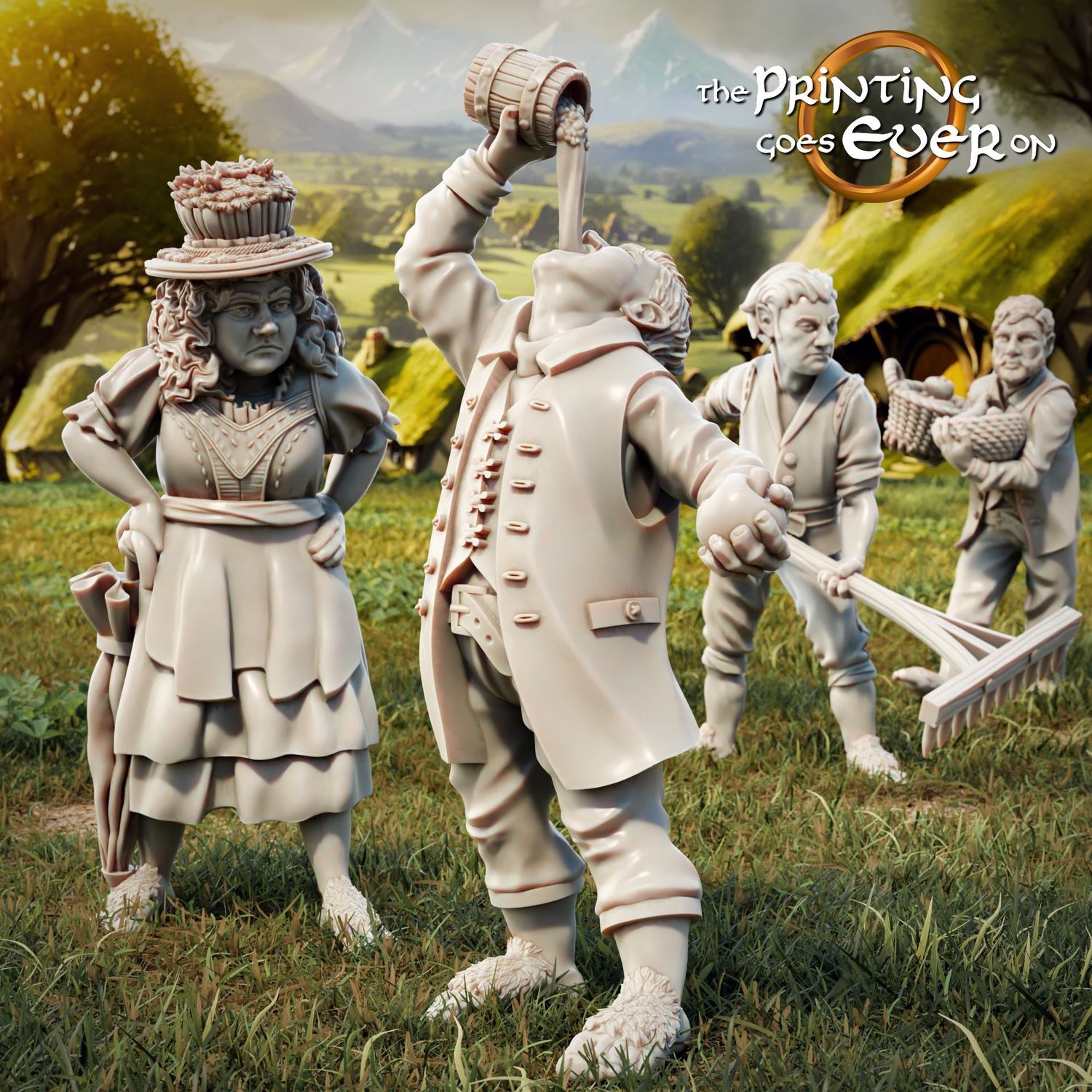 Chapter 41 - Halfling Rebellion - Halfling Commoners (pack 4 units)