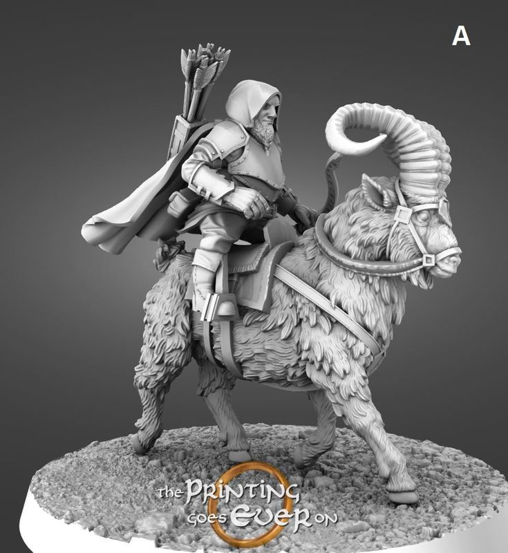 Chapter 45 - Tales of the Deep  -Modular Dwarves - Rangers Mounted (female) - pack 2 units