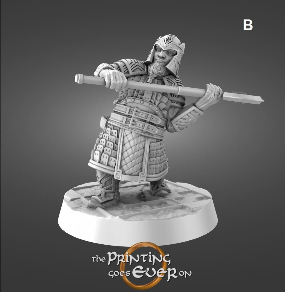 Chapter 45 - Tales of the Deep - Modular Dwarves -Warriors (female) - pack 3 units
