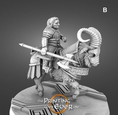 Chapter 45 - Tales of the Deep -Modular Dwarves - Warriors Mounted (female) - pack 2 units