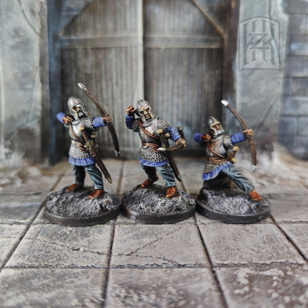 High Men of the North - Soldiers - Bowmen (Pack 3 units)