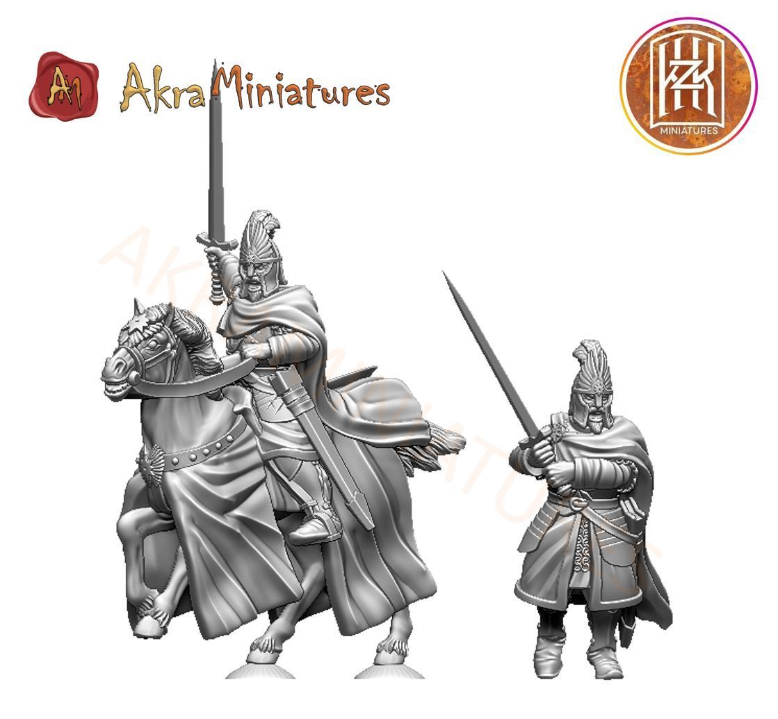 High Men of the North - King (on foot and mounted)