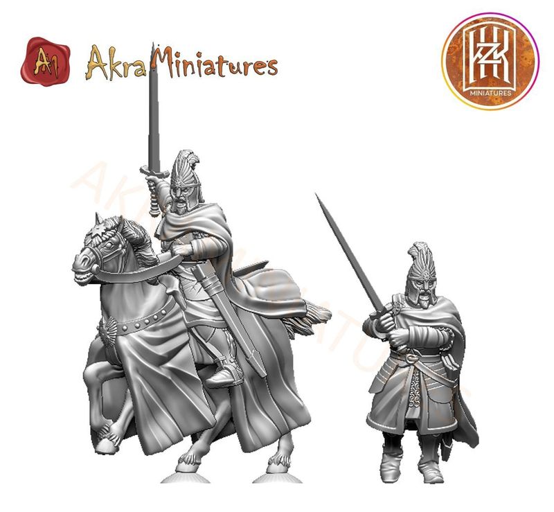 High Men of the North - King (on foot and mounted)