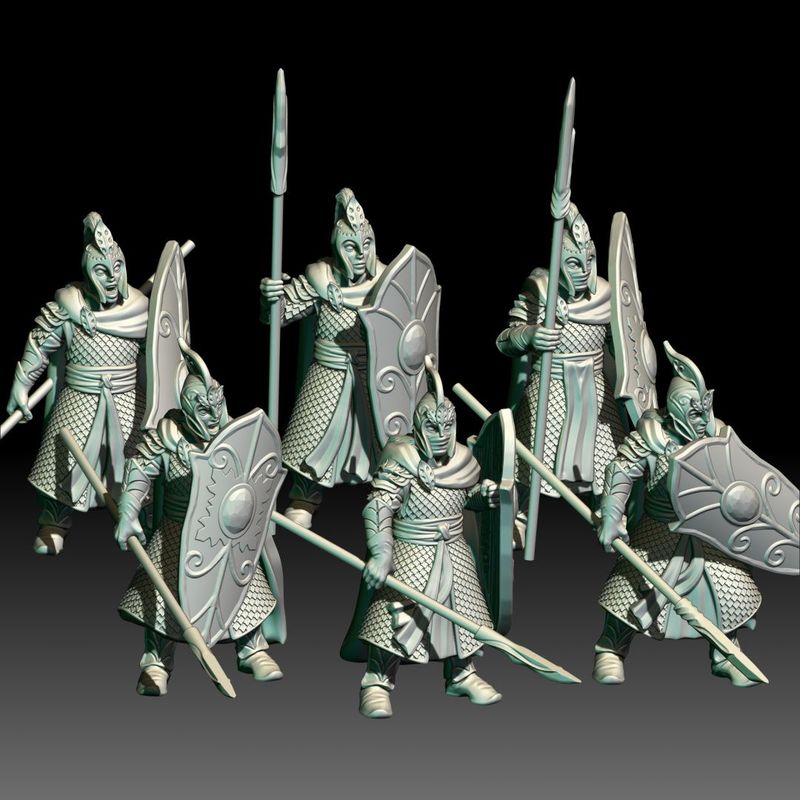 Wood Elves - Elven Warriors (Pack 6 units)