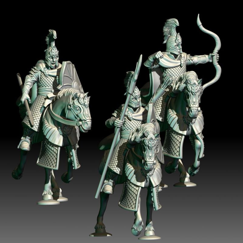 Wood Elves - Elven Riders (Pack 3 units)