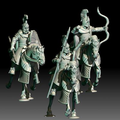 Wood Elves - Elven Riders (Pack 3 units)