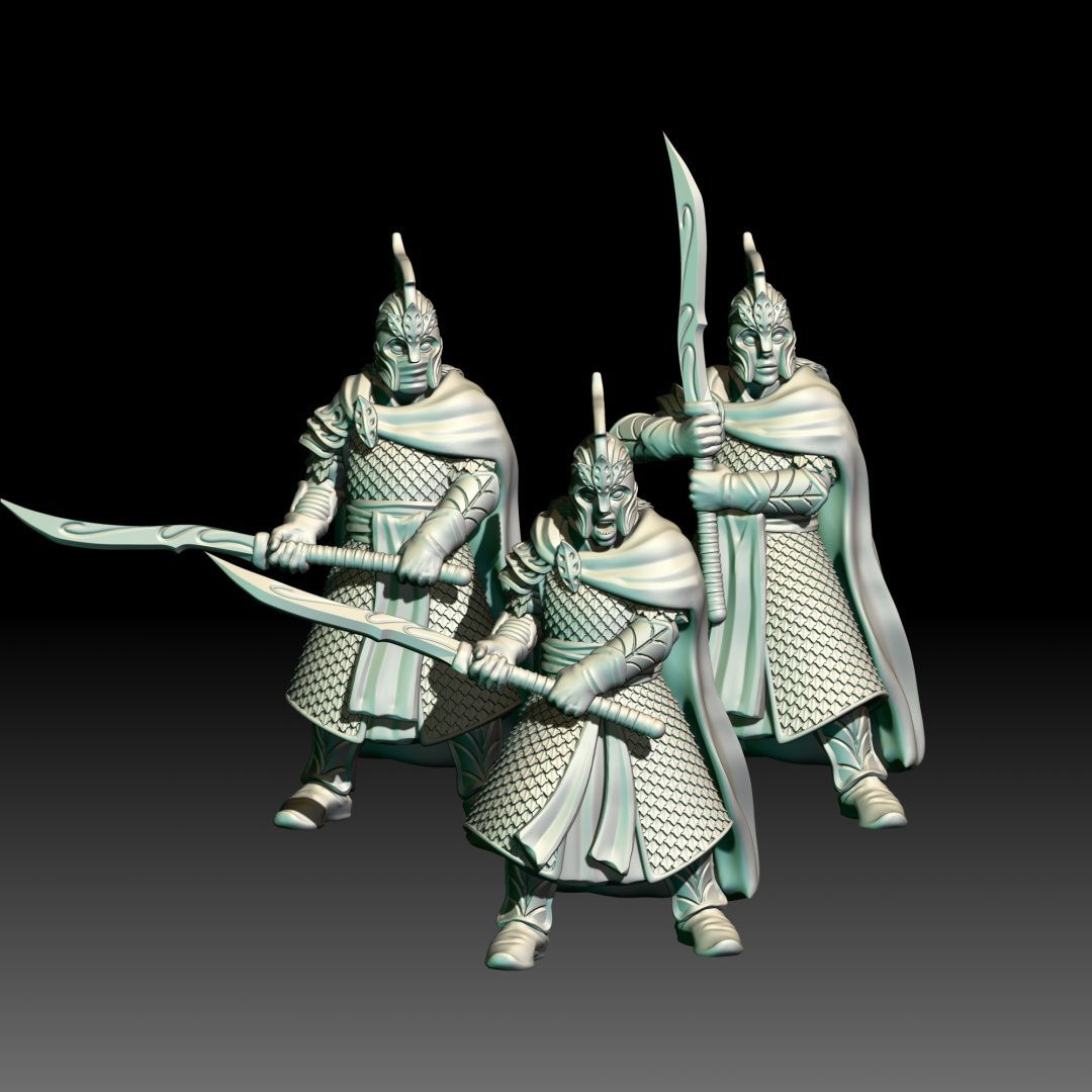 Wood Elves - Elven Swordsmen (Pack 3 units)