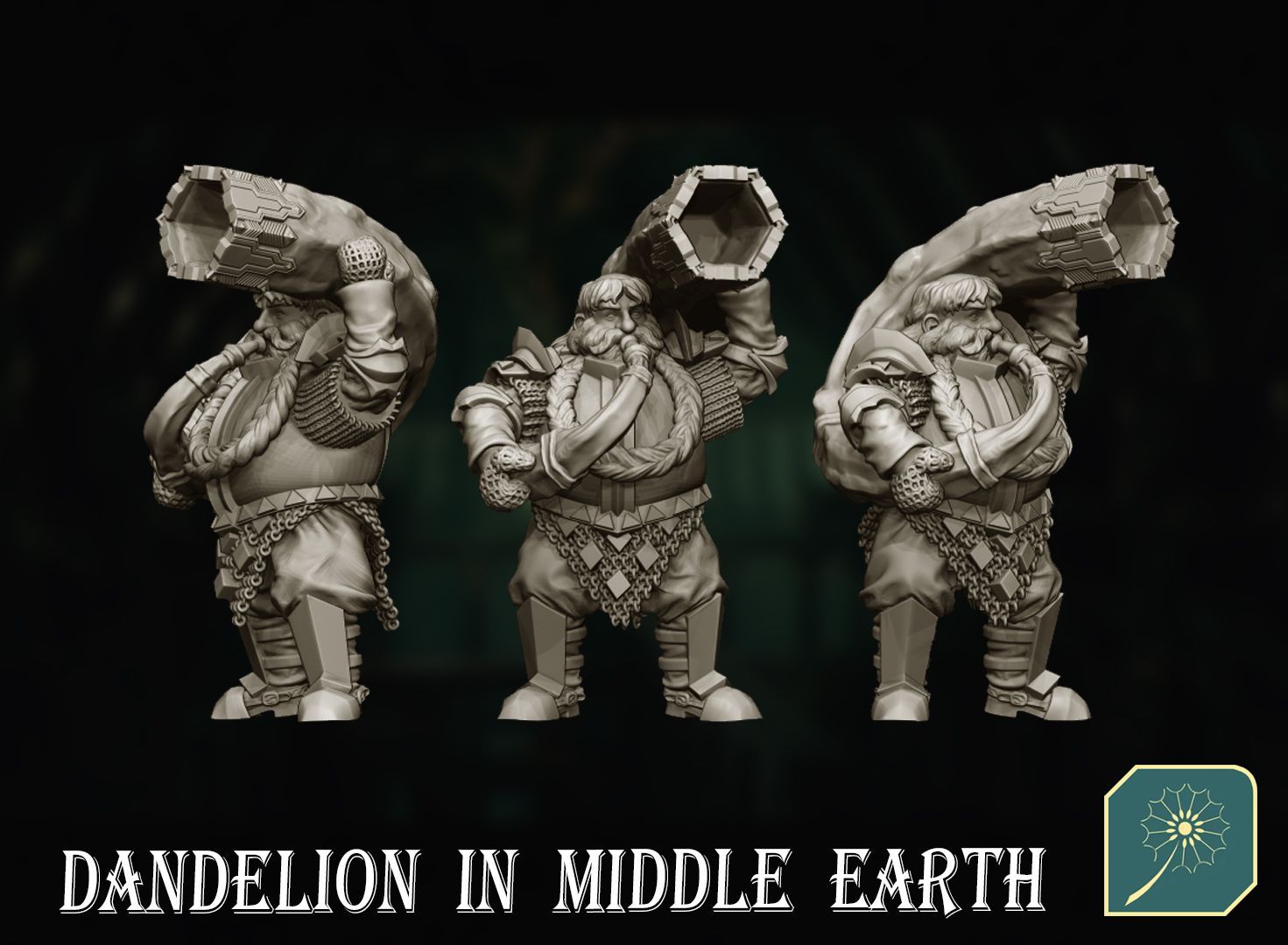Royal Guard of Lovely Mountain 09 - warhorn