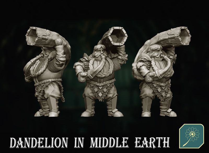 Royal Guard of Lovely Mountain 09 - warhorn