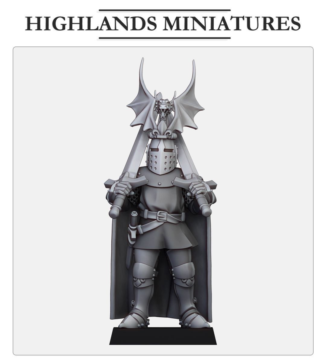 Dismounted Sir Jaume with dual swords  - "Gallia - The Medieval Kingdom"