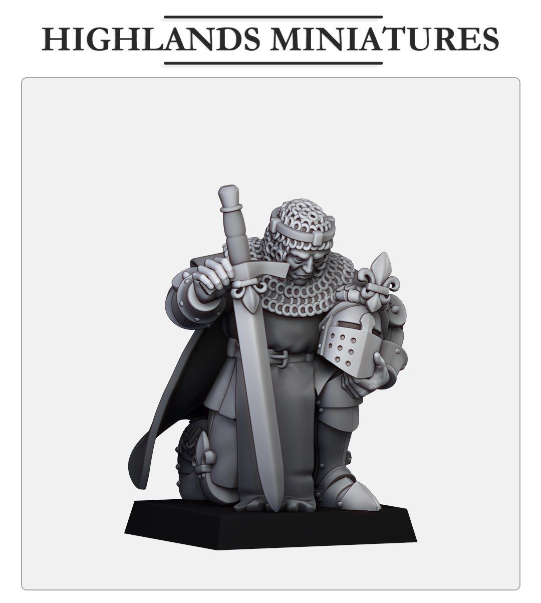 Praying Knight  - "Gallia - The Medieval Kingdom"