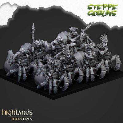 Mounted Coast Goblins (pack 8 units)