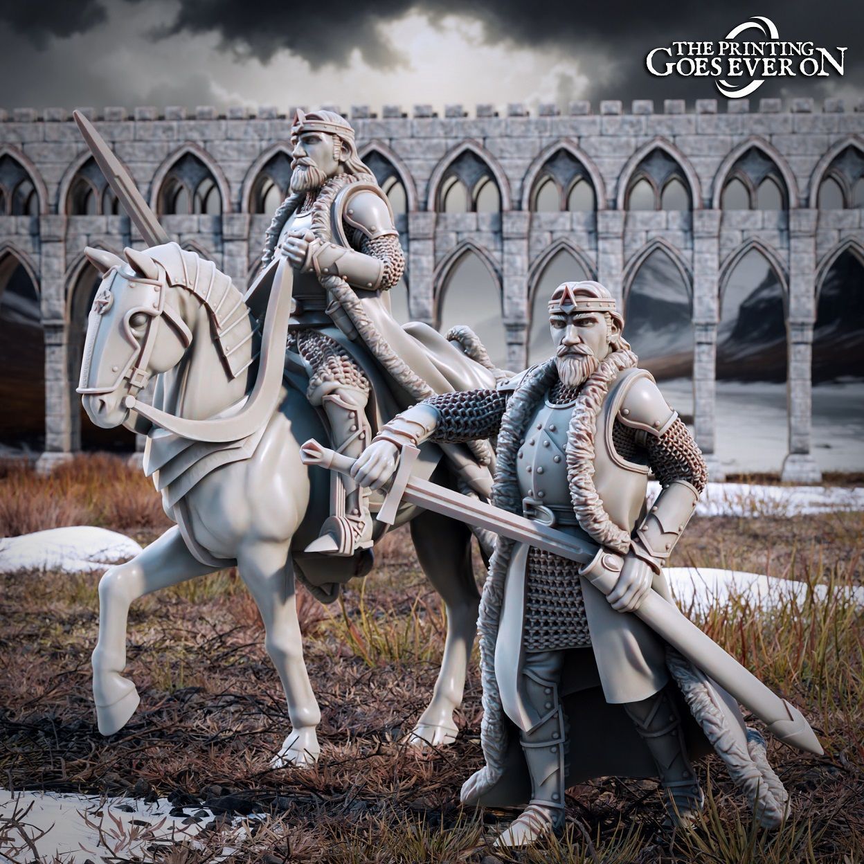 Chapter 46 - Tales of the Northern Kingdom -King Arvelon (foot and mounted)