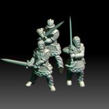 Men at Arms - Swordmen- "Middle Kingdom of the North" (Pack 3 units)