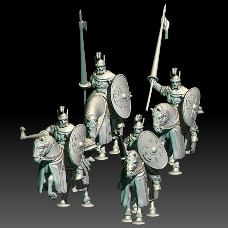 Prince Guard - Mounted- "Middle Kingdom of the North" (Pack 6 units)