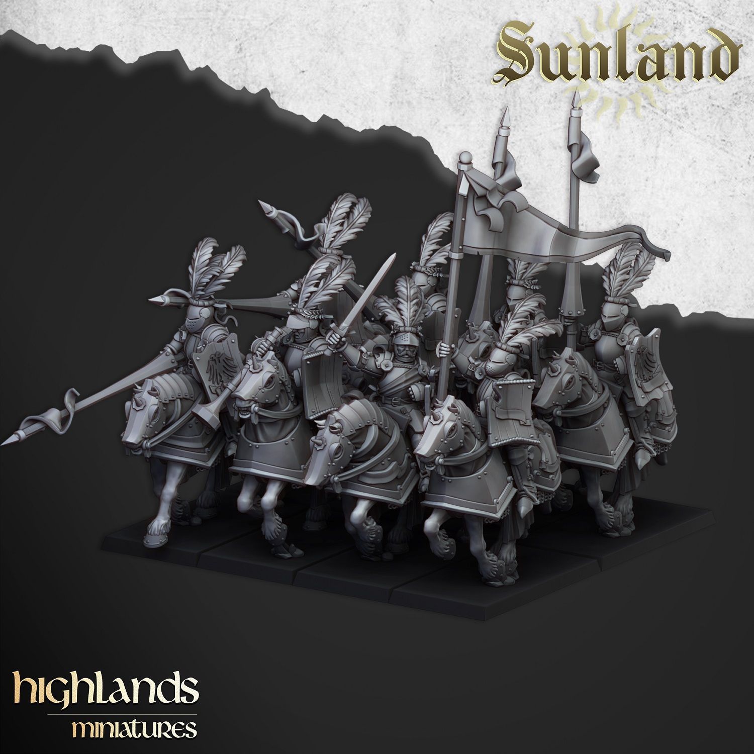 Sunland Knights II (pack 5 units)