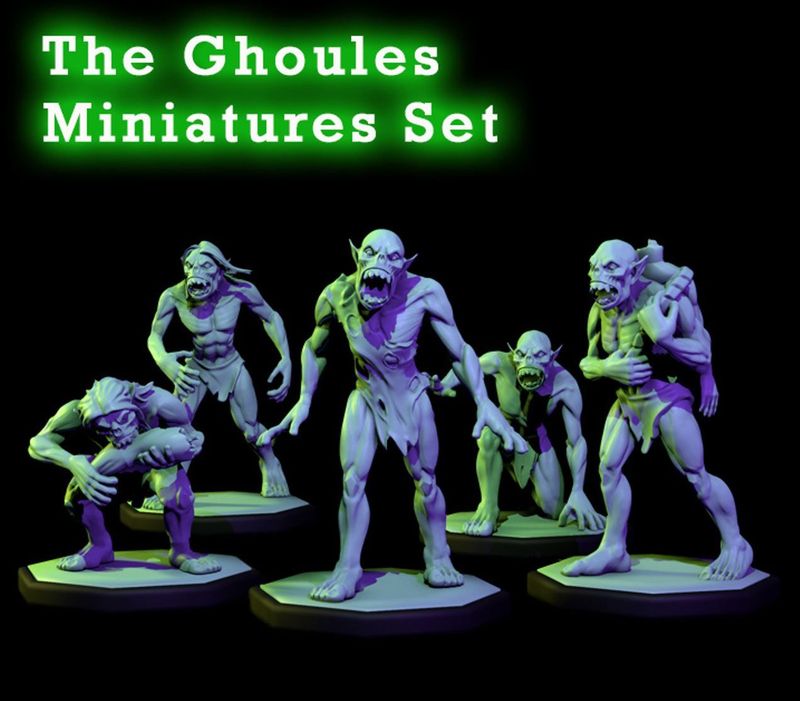 Ghoules Set (5 units)- The Deep One (Cosmodo)