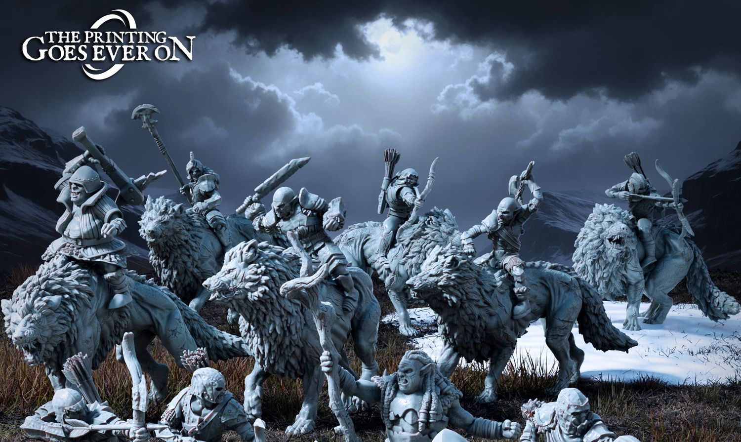Chapter 47 - Tales of the Northern Kingdom Vol.2 - Ironmoor Warg Riders (pack 6 units)