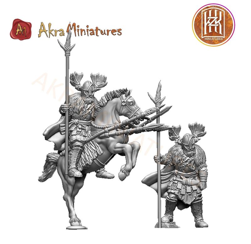 Heroes - King, foot and mounted- "Wilding Kingdom"