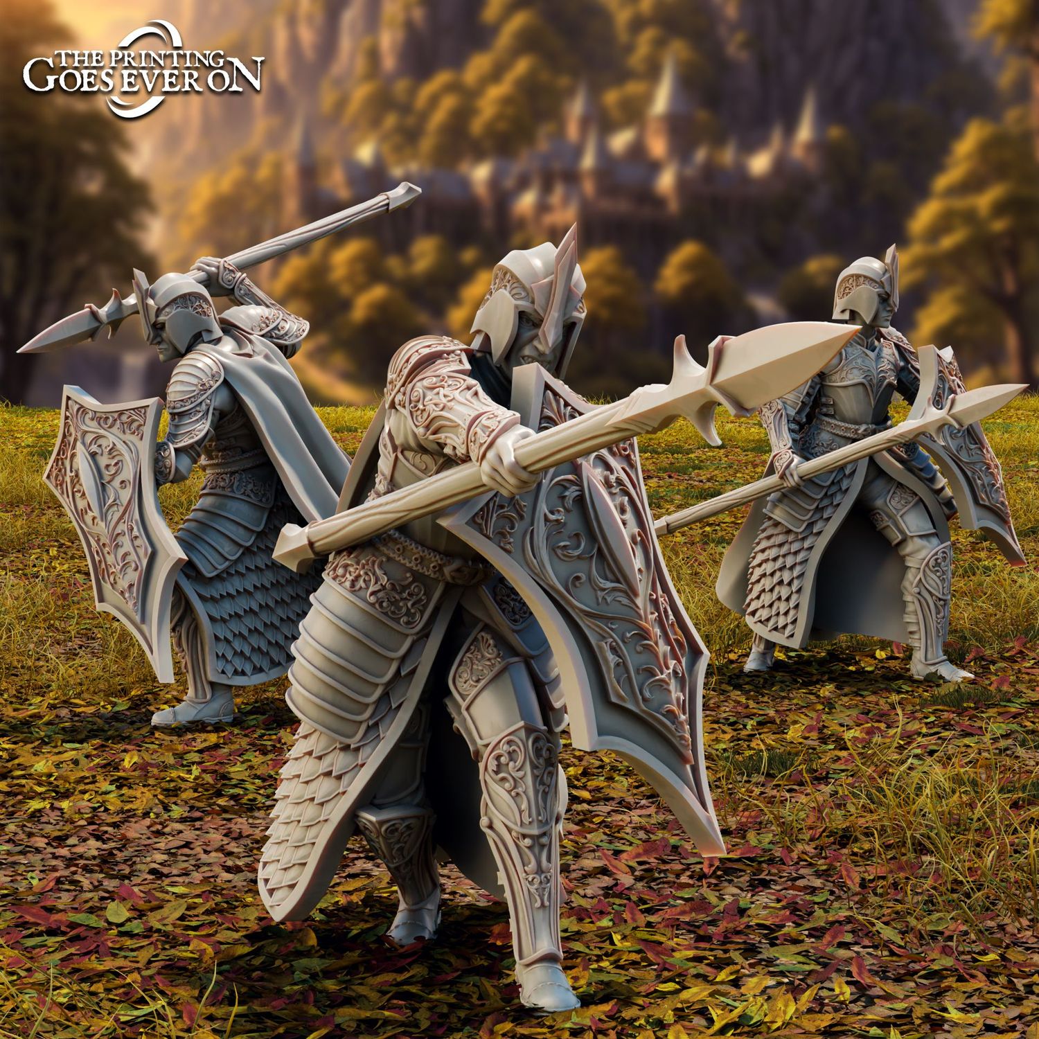 Tales of the Elven Kingdoms - Vol. 1 - Brightwood Spearmen- pack 3 units