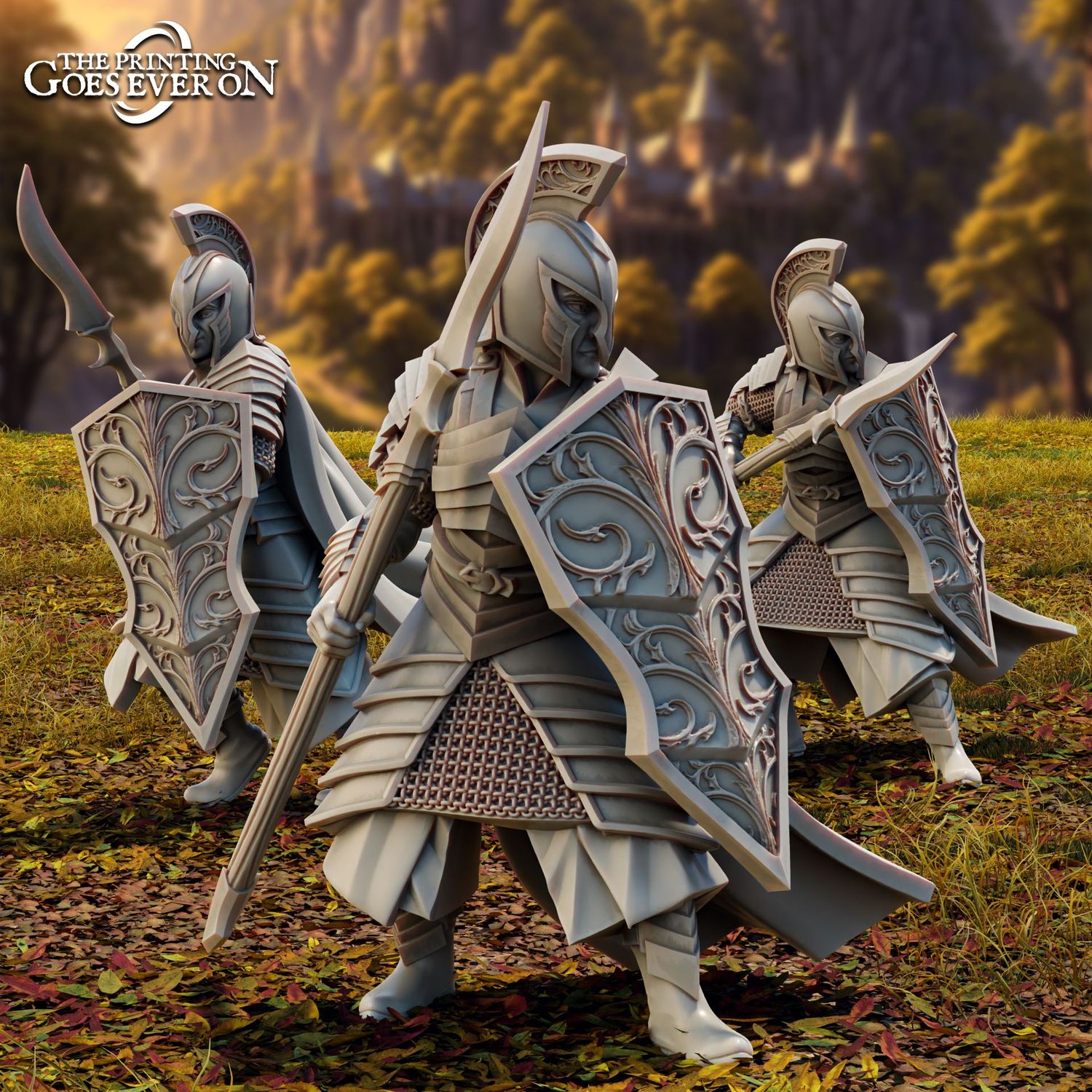 Tales of the Elven Kingdoms - Vol. 1 - High Elf Spearmen - pack 3 units