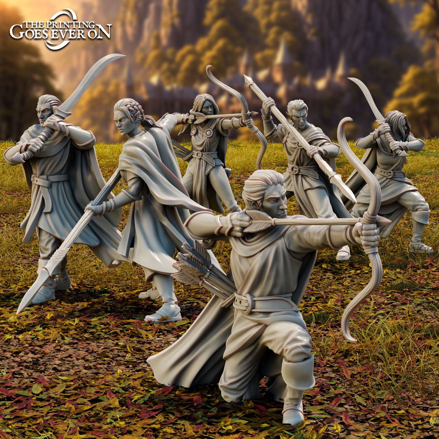 Tales of the Elven Kingdoms - Vol. 1 - Wood Elf Warriors - pack 6 units